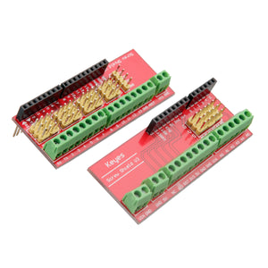 Screw Shield V3 Terminal Expansion Boards for Arduino UNO R3 - Red (2 PCS)
