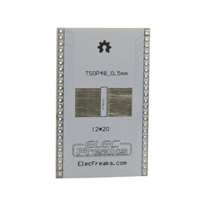 Elecfreaks E00355 TSOP48 to DIP48 Adapter Board - White (0.5mm Pitch)