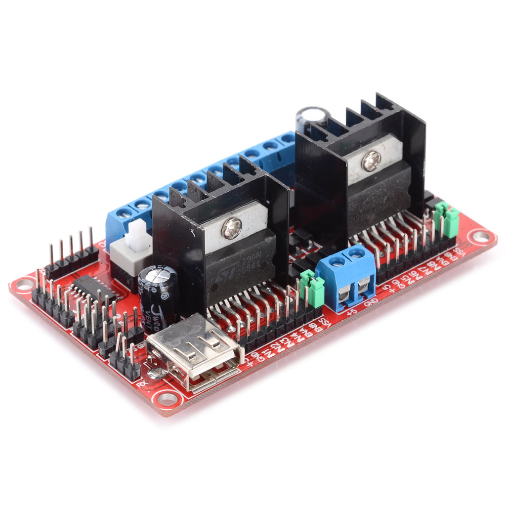 KEYES-L298N V3 Stepper Driver and Power-Supply Module / Wi-Fi Motor Dr ...