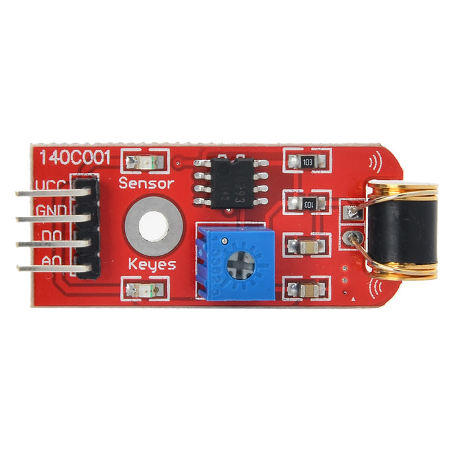 KEYES 801S Vibration Sensor Module - Red (DC 3~5V)