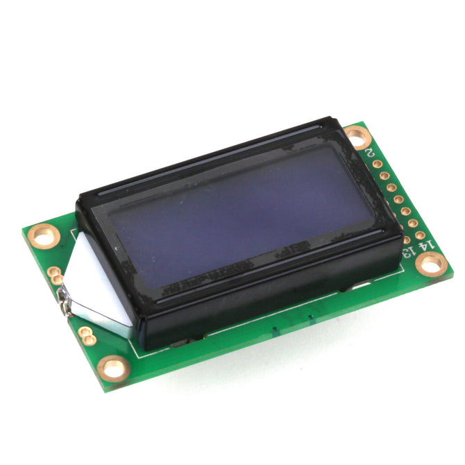 ZnDiy-BRY 1.7'' LCD Screen 0802B 8 x 2 Blue Character Module for Arduino