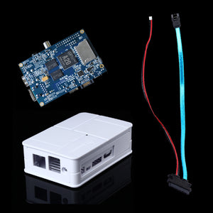 DIY-w Banana Pi Board + Sata Line Cable + ABS Case Box for Banana Pi