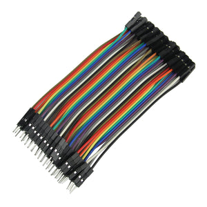 DIY Male to Female DuPont Breadboard Jumper Wires (40PCS / 10cm)