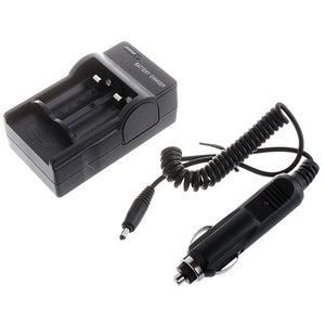AC/Car Lithium Battery Charger for 16340 (100V~240V/12~24V)