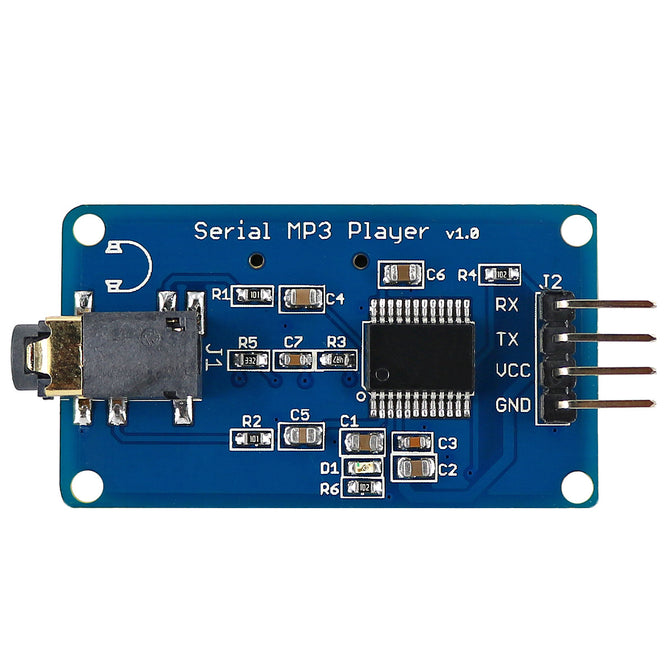 UART Control Serial MP3 Music Player Module for Arduino, AVR, ARM, PIC