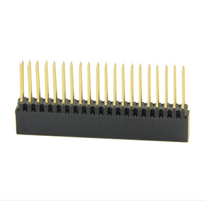 2*20Pin Female Header for Raspberry Pi B+ & 2 Model B - Black