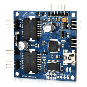 Gimbal Brushless Controller V3 Module + Sensor + Pin Headers Set - Deep Blue
