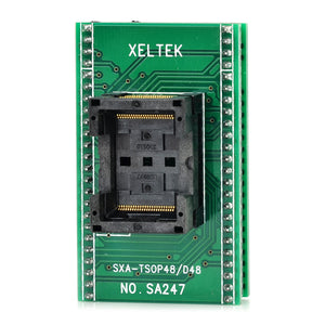 SA247-B005 IC Programmer Socket Adapter for XELTEK + More - Black + Green