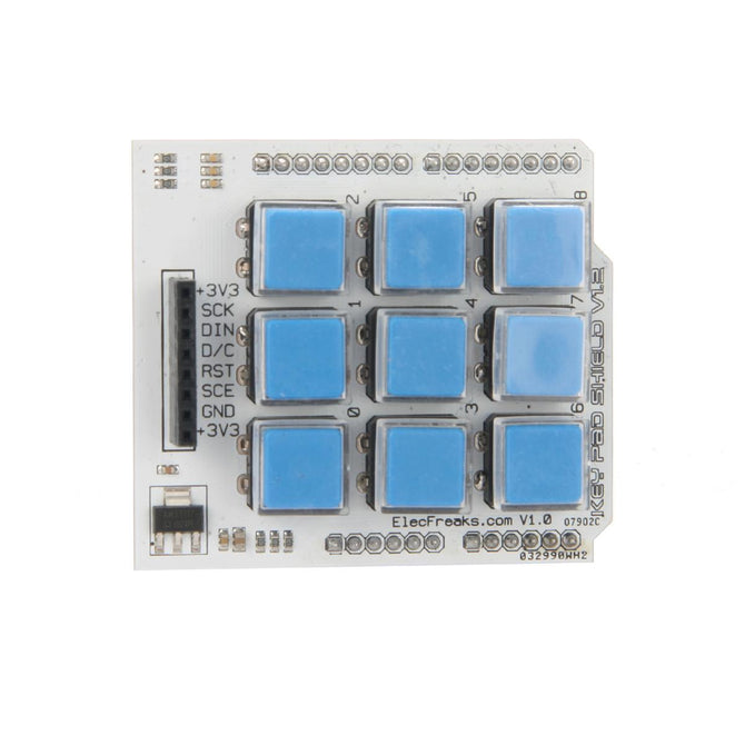 ElecFreaks Key Pad Shield for Arduino