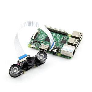 Waveshare Zooming Night Vision Camera Board for Raspberry Pi - Black