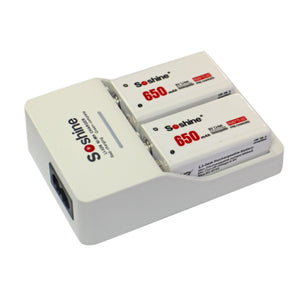 Soshine SC-V1(2) EU Li-ion, Ni-MH Battery Charger w/2*Batteries -White