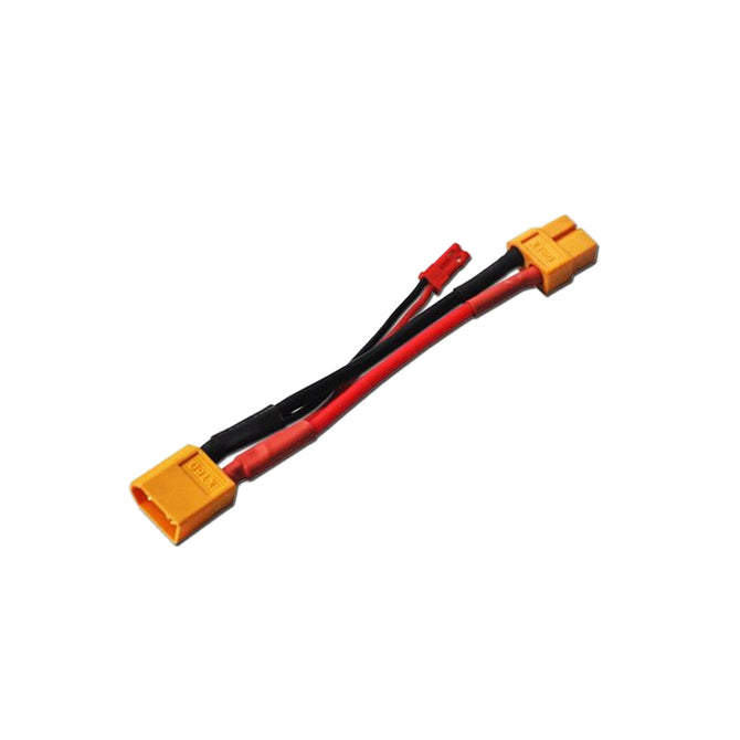 37-8 XT60 Male to XT60 Female + JST Male Converter Wire - Yellow + Black + Red