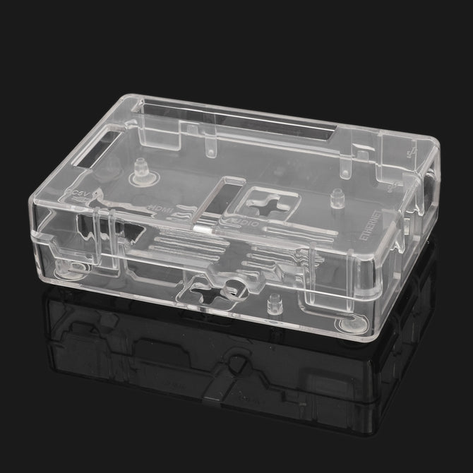 Waveshare G Type Acrylic Case for Raspberry Pi Model B+ - Transparent