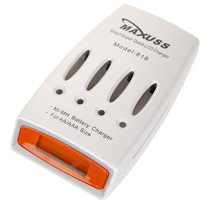 4 x AA/AAA Battery Charger with 1.5" LCD Display (100~240V AC)