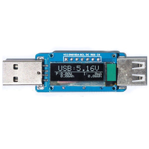 ZnDiy-BRY Mini 0.91" OLED USB Charger Power Current Voltage Detector / Tester / Meter