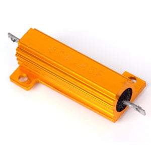ZnDiy-BRY 50W 2.5ohm Aluminum Alloy Resistor - Golden