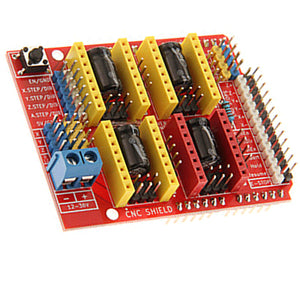 HF-3DV3 CNC V3 Expansion Module - Red