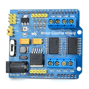 Waveshare L293D Motor Drive Control Shield Board - Blue + Black (5V)