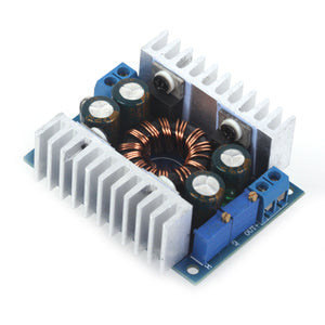 ZnDiy-BRY ZB-8 DC-DC 8A Adjustable Buck-boost CC/CV Power Supply Module - Blue + Silver