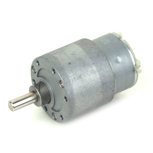 ZnDiy-BRY 37mm 12V DC 60RPM High Torque Gear Box Electric Motor - Silver