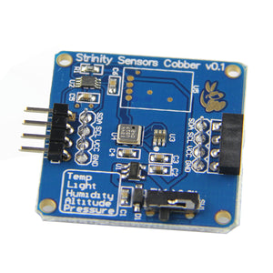 4-in-1 Temperature + Pressure + Altitude + Light Sensor Module for Raspberry Pi / Arduino - Blue