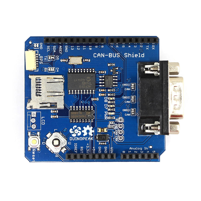 CAN BUS Shield Expansion Board for Arduino - Blue