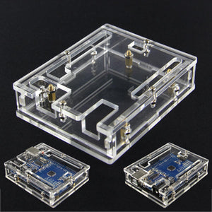 Acrylic Case Enclosure Box for Arduino UNO R3 - Transparent
