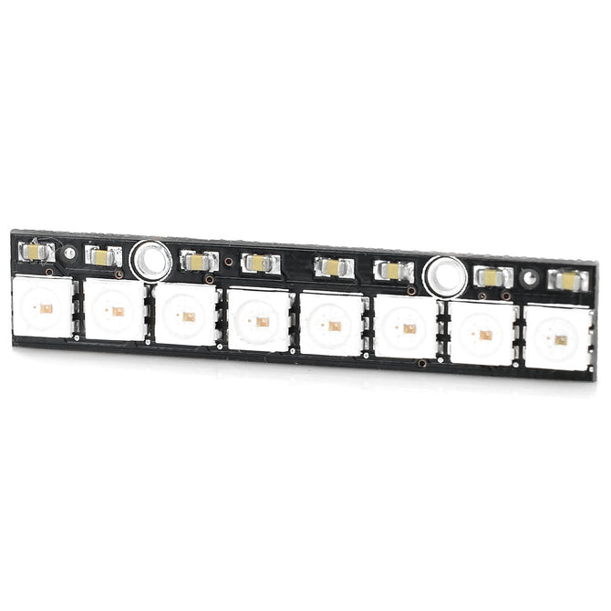 WS2811 RGB 8-LED Light Strip Module - Black