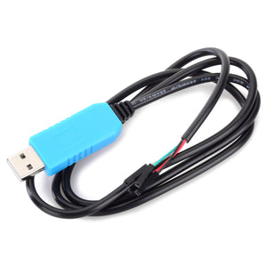 PL-2303TA USB Download Cable - Black + Blue