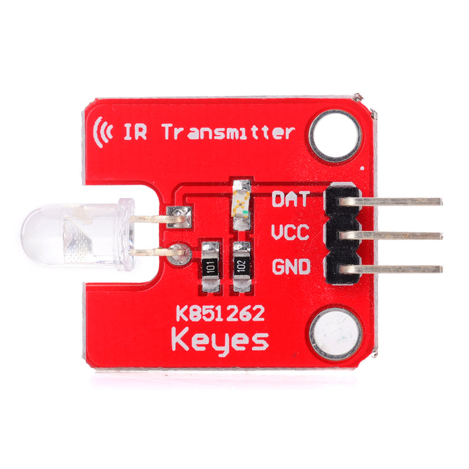 FR4 IR Infrared Transmitter Module - Red + Transparet (3.5~5V)