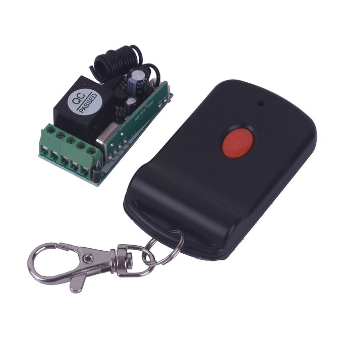 ZnDiy-BRY 12V Mini Wireless Remote Control Switch + Butterfly One Button Remote Control