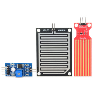 Humidity Detection + Raindrops + Water Sensor Module Set - Blue+Black