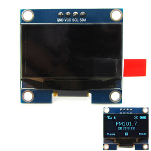 1.3'' 128 x 64 Blue Color OLED Display Module w/ I2C Interface for Arduino / RPi / AVR / ARM / PIC