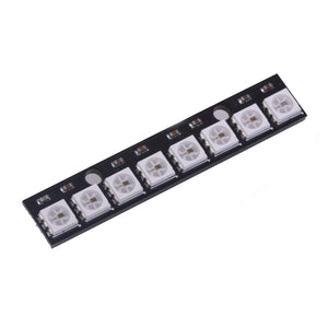 ZnDiy-BRY WS2812 8-5050 RGB LED Driver Development Board - Black