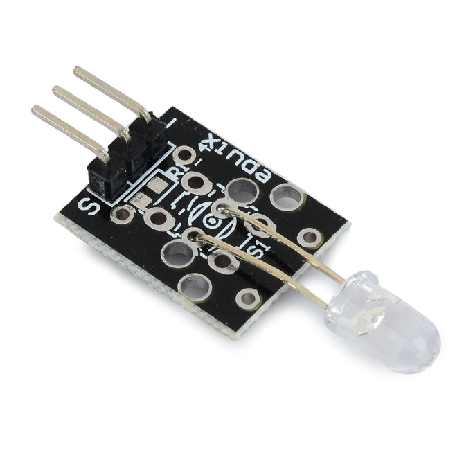 IR Infrared Transmitter Module for Arduino - Black (Works with Official Arduino Boards)