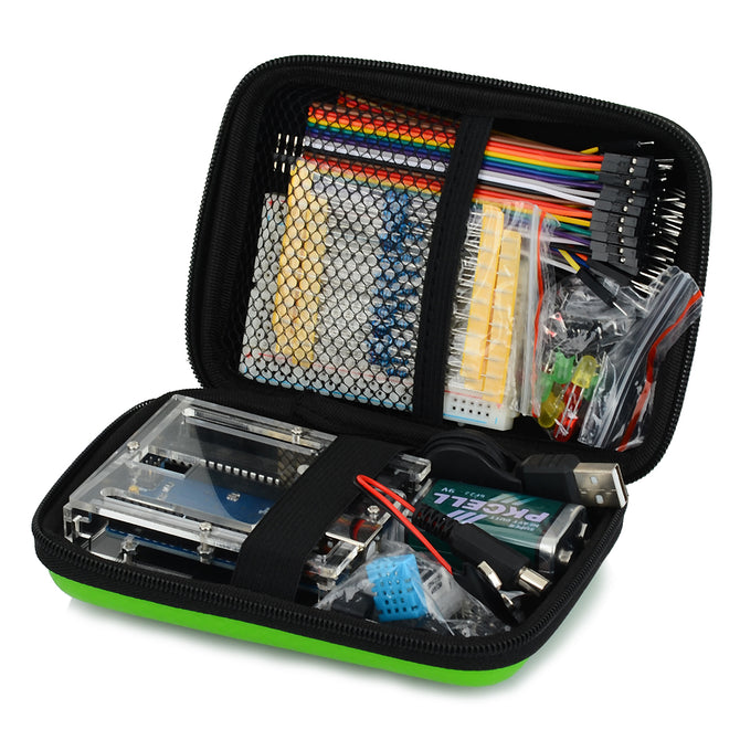 Basic Learning Kit Set - Blue + Transparent + Multi-Colored