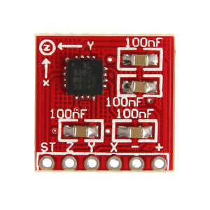 Geeetech ADXL335 Triple Axis Accelerometer Breakout - Red