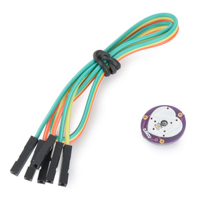 Pulse / Heart Rate Sensor Board for Arduino - Purple