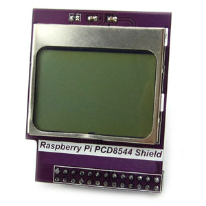 1.6'' PCD8544 LCD Display Module with White Backlight - Purple