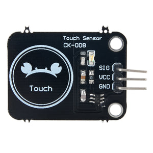 CK008 DIY Touch Sensor Module for Arduino - White + Black