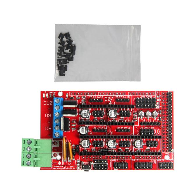Geeetecch 3D Printer Reprap Ramps 1.4 Control Board - Red