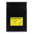 NiteCore D4 3.3" LCD 4-Slot Battery Charger - Black (US Plugs)