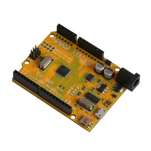 Micro USB Socket ATmega328P Development Board - Blue + Black
