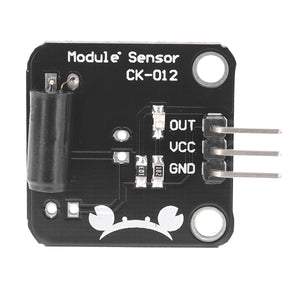 DIY Alarm Vibration Sensor Module for Arduino - Black + White