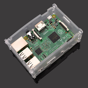 3-in-1 Raspberry Pi 2 Model B Board + Acrylic Shell Kit - Green