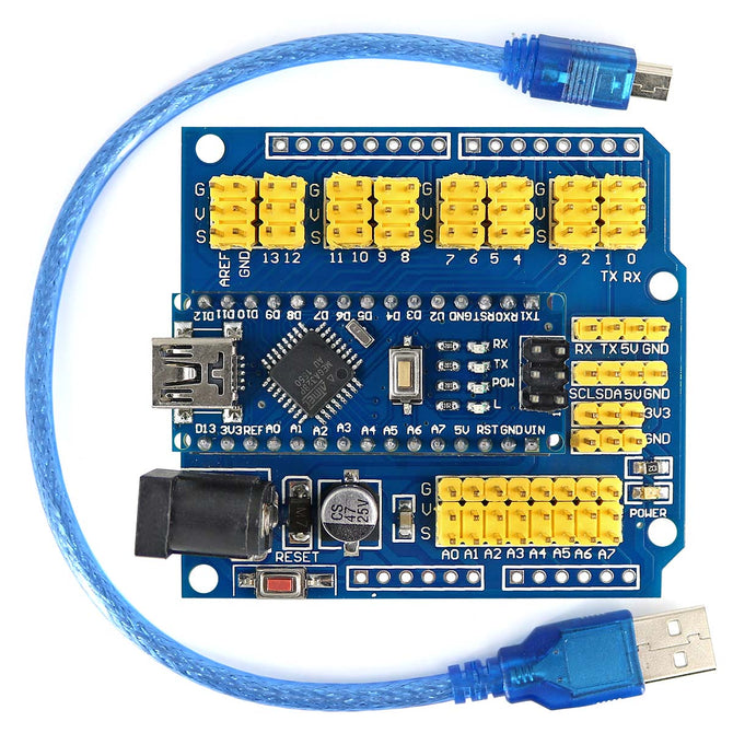 Mini-USB Nano 3.0 Atmega328P Development Board Kit for Arduino