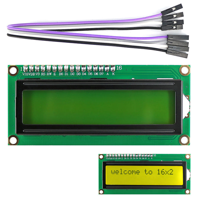 I2C / IIC LCD 1602 Display Module for Arduino, Raspberry Pi, AVR, ARM