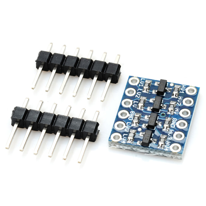 4-Channel 3.3V / 5V Logic Level Converter Module - Dark Blue