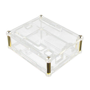 Protective Acrylic Shell Case for Arduino UNO R3 - Transparent