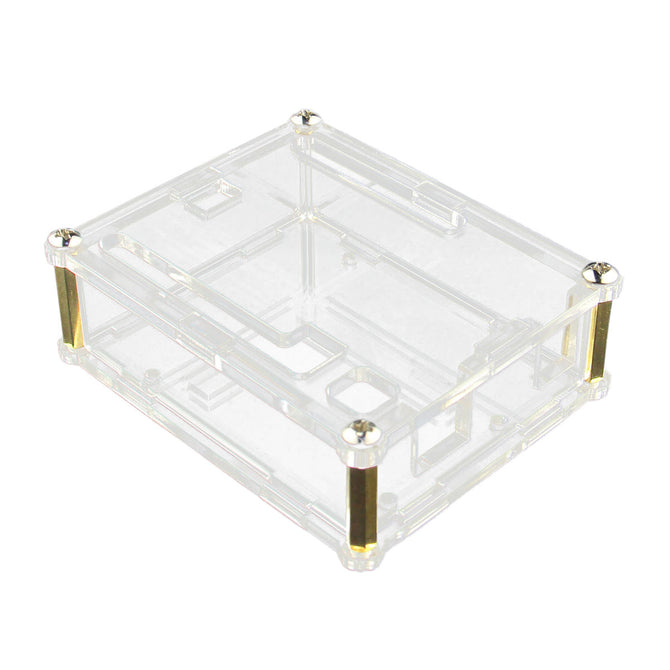 Protective Acrylic Shell Case for Arduino UNO R3 - Transparent